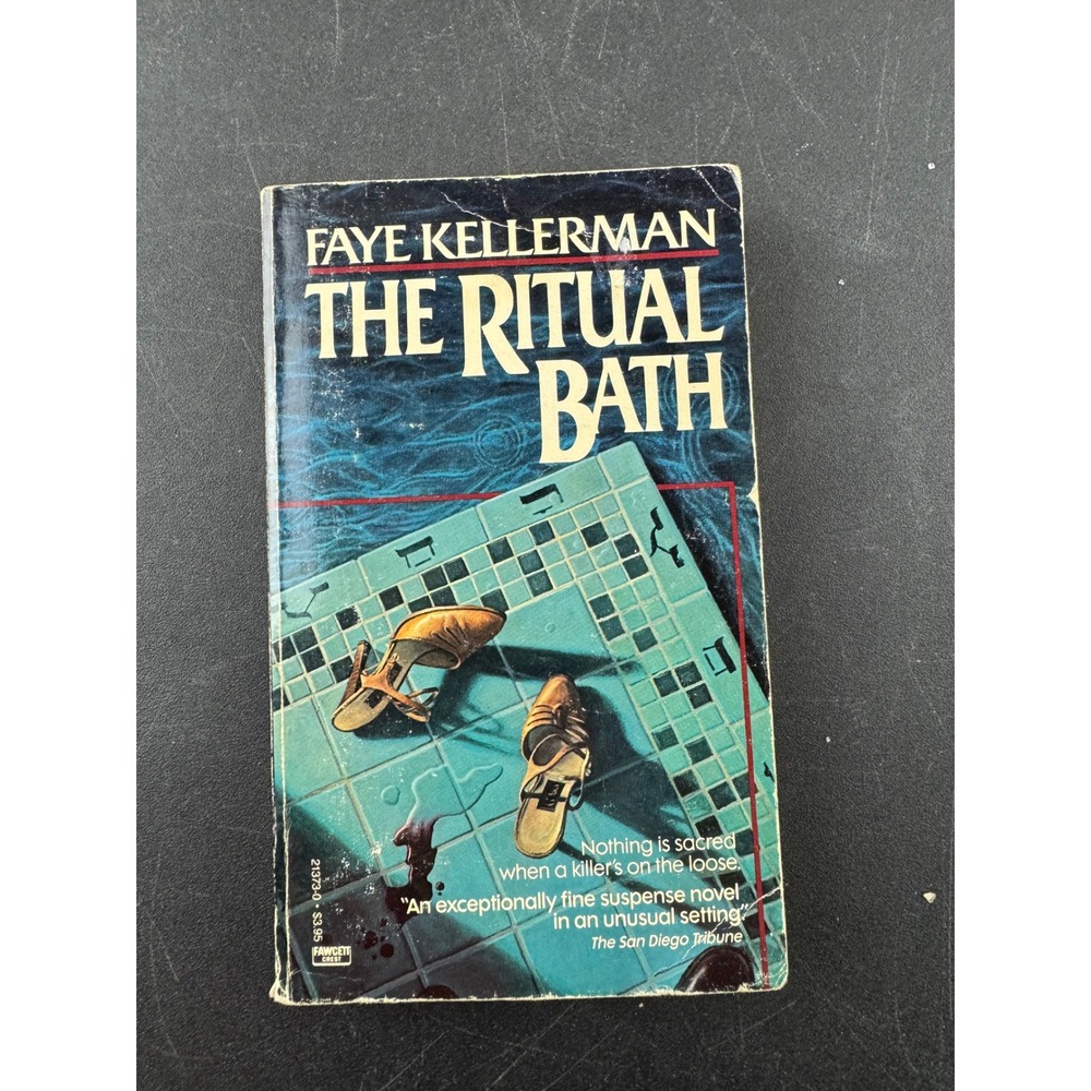 The‎ Ritual Bath Faye Kellerman Mystery Suspense Novel Fawcett Crest 1987